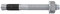 Fischer Bolzenanker FAZ II 12/30, galvanisch verzinkt, 20 Stück, (Ø x L) 12 mm x 130 mm