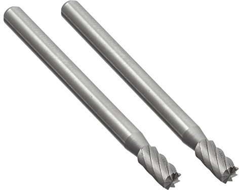 Proxxon 28722 Frässtifte aus Wolfram-Vanadium-Stahl Form Zylinder Ø3mm 2 Stück