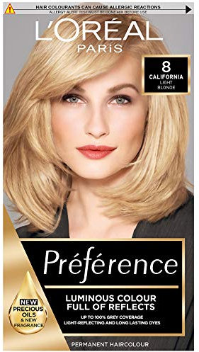 L'Oreal Recital Preference Haarfarbe 8 California Natural Mid Blonde