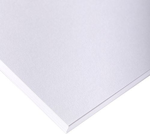 Clairefontaine 37308C Skizzenpapier (180 g, DIN A2, 42 x 59,4 cm, 12 Blatt, ideal für Künstler oder die Schule) weiß