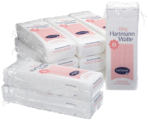Hartmann 110123 Lagenwatte 12 Beutel à 100 g