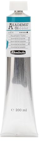 Schmincke AKADEMIE Öl color Aquamarin Türkis, 41 414 015, 200 ml