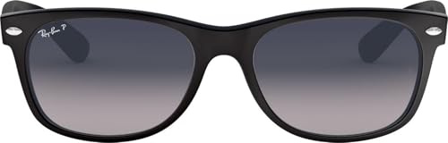 Ray-Ban Wayfarer – dunkelblauer Rahmen mit Kristallgrauem Spiegelglas, 52 mm, nicht polarisiert