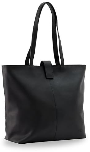 Gusti Shopper Leder Alexandra - Große Ledertasche für Uni & Büro - Handtasche Damen mit großzügigem Stauraum für Laptops bis 15 Zoll