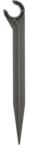 Gardena Micro-Drip-System Rohrhalter: Leitungshalter mit 4,6 mm (3/16 Zoll), zur Führung und Befestigung des Verteilerrohrs in der Erde (1327-20)