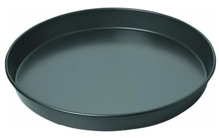 Chicago Metallic 14-Inch Deep Dish Pizza Pan, Nonstick Carbon Steel Bakeware for Chicago-Style Pizza, Cookie Cakes, Thick Crust Pizzas, and More