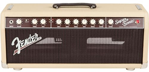 Fender Super- 22 Head Blonde and Oxblood - Röhren Topteil für E-Gitarre