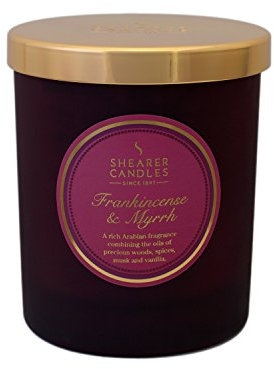 Shearer Candles SCC768 - Candele Victorian Winter, Colore: Borgogna