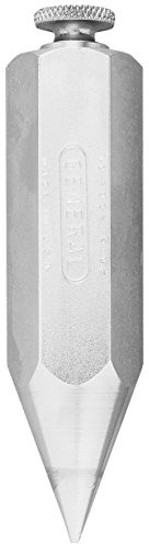 General Tools 790-12 Hexagon Steel Plumb Bob, 12 Ounce