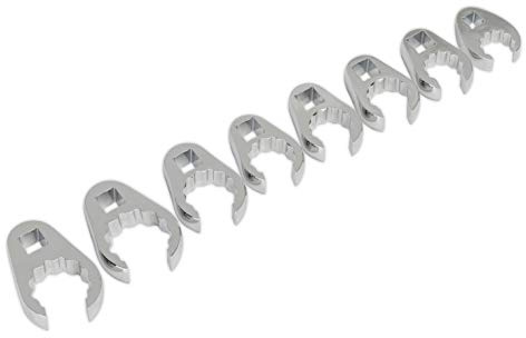Sealey Ak5981 Crow's Foot Spanner Set 8Pc 1/2Sq Drive Metric
