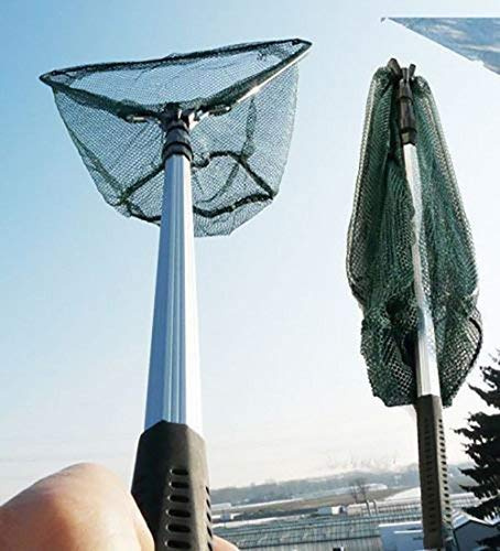 Kescher Netz Unterfangskescher Teleskop-Kescher 1,80m von KANANA (Kescher1,80m)