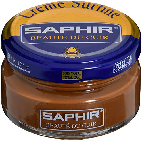 SAPHIR Ledersattelseife Pommadier (Creme Surfine) Haselnussbraun
