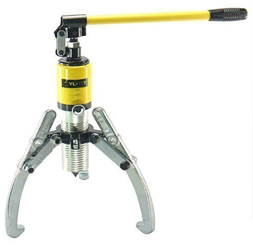 KATSU Extractor Hidráulico de Engranajes 15 Ton, Unidad Integral 3 Mordazas Polea de Prensa Hidráulica Manual Rodamientos de Rueda Motor Cubo Separador 450572