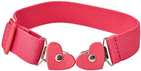 Playshoes Elastik-Gürtel Herz-clip Uni Unisex Kinder, Pink Herz ,74-110