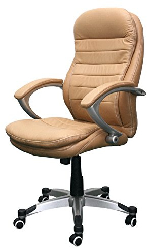 Jet-Line® | Bürostuhl Rom | schwarz | Büro | Leder | Drehstuhl mit Rollen | Sessel | Stuhl | Büroausstattung | Office