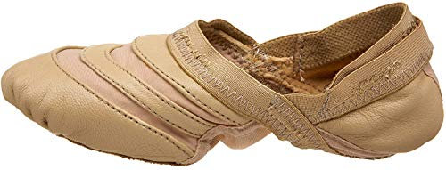 Capezio Women's Freeform Ballet Shoe,Caramel,12 W US