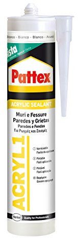 Silicone Acrilico Ideale Per Crepe E Fessure Sia Su Legno Che Nelle Murature Interne. Sigillatura E Riparazione Di Componenti In Legno, Mobili Ed Elementi Di Arredo. Sigillatura Di Controsoffittature, Telai Di Serramenti Cassonetti A Parete. Verniciabile