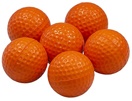 Longridge Balles de golf Jelly Practice, paquet de 6