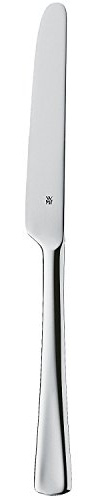 WMF Denver Menümesser mono 23,3 cm, Cromargan Edelstahl poliert, glänzend, Monobloc-Messer, spülmaschinenfest