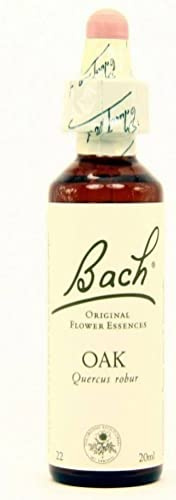 Bach - Flor de Bach Oak, Complemento Alimenticio, 20 ml | Extracto de Roble (Oak), Ayuda para la Gestión de Emociones, Distancia, Uso Diario, Formato Gotas, Adultos, 20 ml