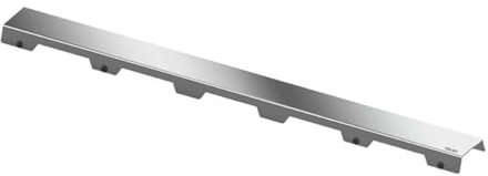 Grille design TECEdrainline acier II pour receveurs de douche droits, 6015, 1500mm; Exécution: brossé