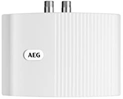 AEG hydraulischer Klein-Durchlauferhitzer MTH 570 fürs Handwaschbecken, 5,7 kW, ohne Stecker - Festanschluss 230V, drucklos, Made in Germany, 222116