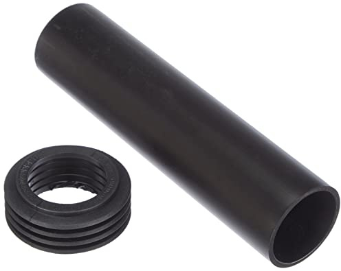 Geberit - Extensión De Tubo De Descarga Geberit Con Junta De Manguito: D45Mm Negro (152.434.16.1)