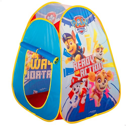 John 71044 - Pop Up Spielzelt Paw Patrol - ca. 75 x 75 x 90 cm - Schneller und einfacher Auf- & Abbau
