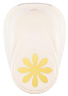Vaessen Creative Craft Paper Punch - Daisy - 2,5 x 2,5 cm - Circle Cutter for Crafting and Card Making