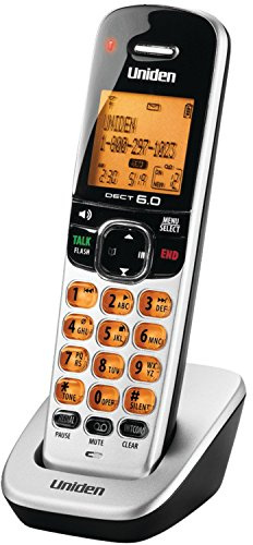 DCX170 DECT 6.0 Cordless Handset with Caller ID, Silver, 1 Handset