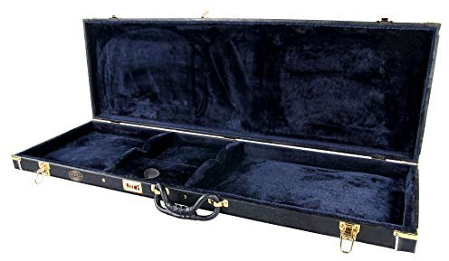 ROCKTILE E-Bass Koffer für Bässe im J-Style, gepolstert (Gigbag, abschließbar, Innenmaße: Länge 120 cm, Breite 36 cm)