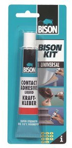 2 x 6305326 Bison Kit Universal Contact Adhesive Glue 50ml.
