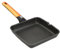 BRA Efficient Orange | Poêle Carrée, 28 cm, Fonte d’Aluminium avec Revêtement Antiadhésif Platinum Plus sans PFOA, Compatible Tous Feux Dont Induction