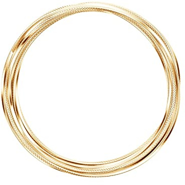 Vaessen Creative Basteldraht und Schmuckdraht 5 m x 2,8 mm x 0,5 mm (Light Gold) – Dreieckig Geprägt - Flexibler Draht zum Basteln für Blumenkranz, Scmuckherstellung und Modellbau