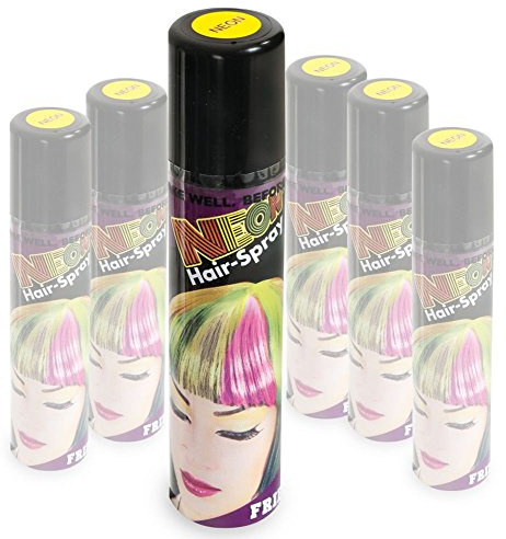 Festartikel Müller Haarspray Neon 100ml gelb