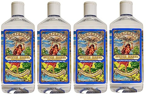 Humphreys Witch Hazel Astringent, 16 Fl Oz (Pack of 4)