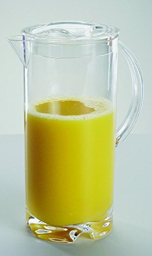 APS 10775 Saft- / Wasserkanne, Ø 12 cm, H: 26 cm, 2 Liter, MS, transparent