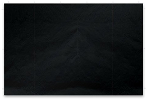 Nexos 2 Stück Seitenwände Seitenteile Ersatzwände ohne Fenster für Falt-Pavillon – 295 x 215 cm/PE 180 g/m² – hochwertig – Farbe: schwarz