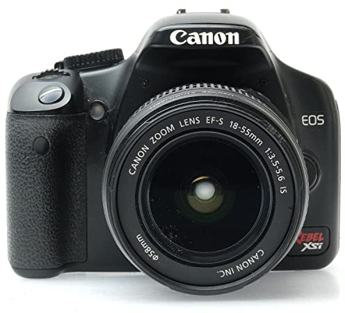 Canon Rebel XSi DSLR Camera with EF-S 18-55mm f/3.5-5.6 IS Lens (OLD MODEL)