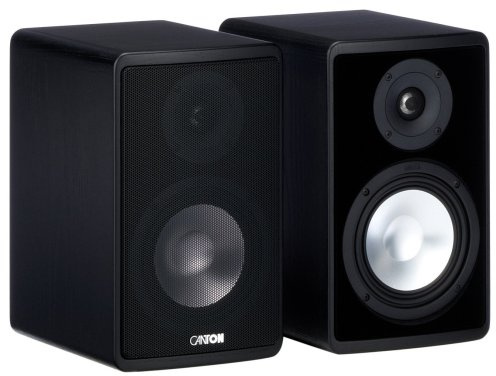 Canton Ergo 620 2-Wege Bassreflex-Regallautsprecher (70/130 Watt) schwarz (Paar)