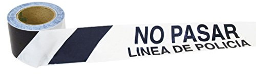 CINTA BALIZ. LINEA POLICIA 80MMX100MTS - Unid: 1