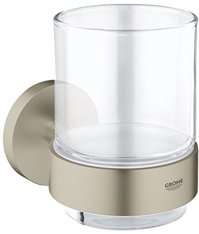 Essentials Crystal glass with holder