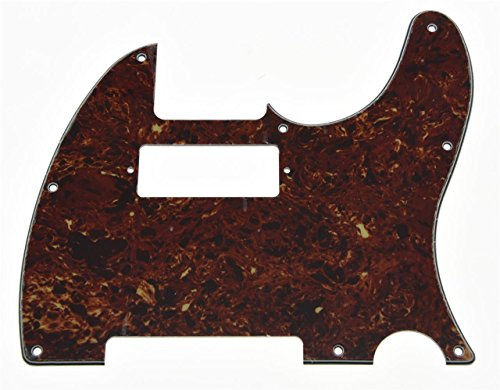 Kaish vintage Tortoise tele Pickguard scratch piastra con foro mini humbucker per Fender Telecaster