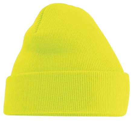 Uppfällbar mössa unisex, Fluorescerande gul, en storlek