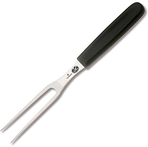 Victorinox VIC-5.2103.15 Swiss Classic Carving 10½ Overall Fork 4 Tines Black