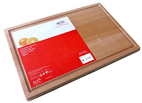 RÖSLE 15030 Universal Schneidbrett Buche, 45 x 30 x 3 cm