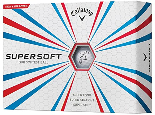 2015 Callaway Supersoft Golf Balls DOZEN - White