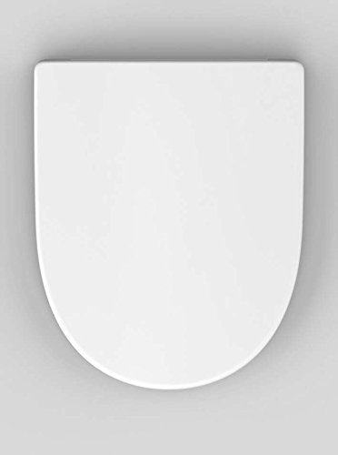 Haro Madeira SoftClose WC-Sitz, weiß, Scharnier Klappdübel C0102G; 530202 - passend für Keramag 4U/iCon