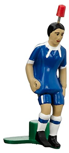 TIPP-KICK Chelsea Top-Kicker I Original Football Player Figures for Kids and Adults I Suitable for all Table Football Games I Blue Jersey