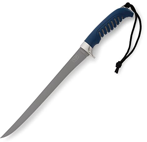 Buck Anglermesser Filetiermesser Silver Creek L Fillet, blau, M, 1012393110